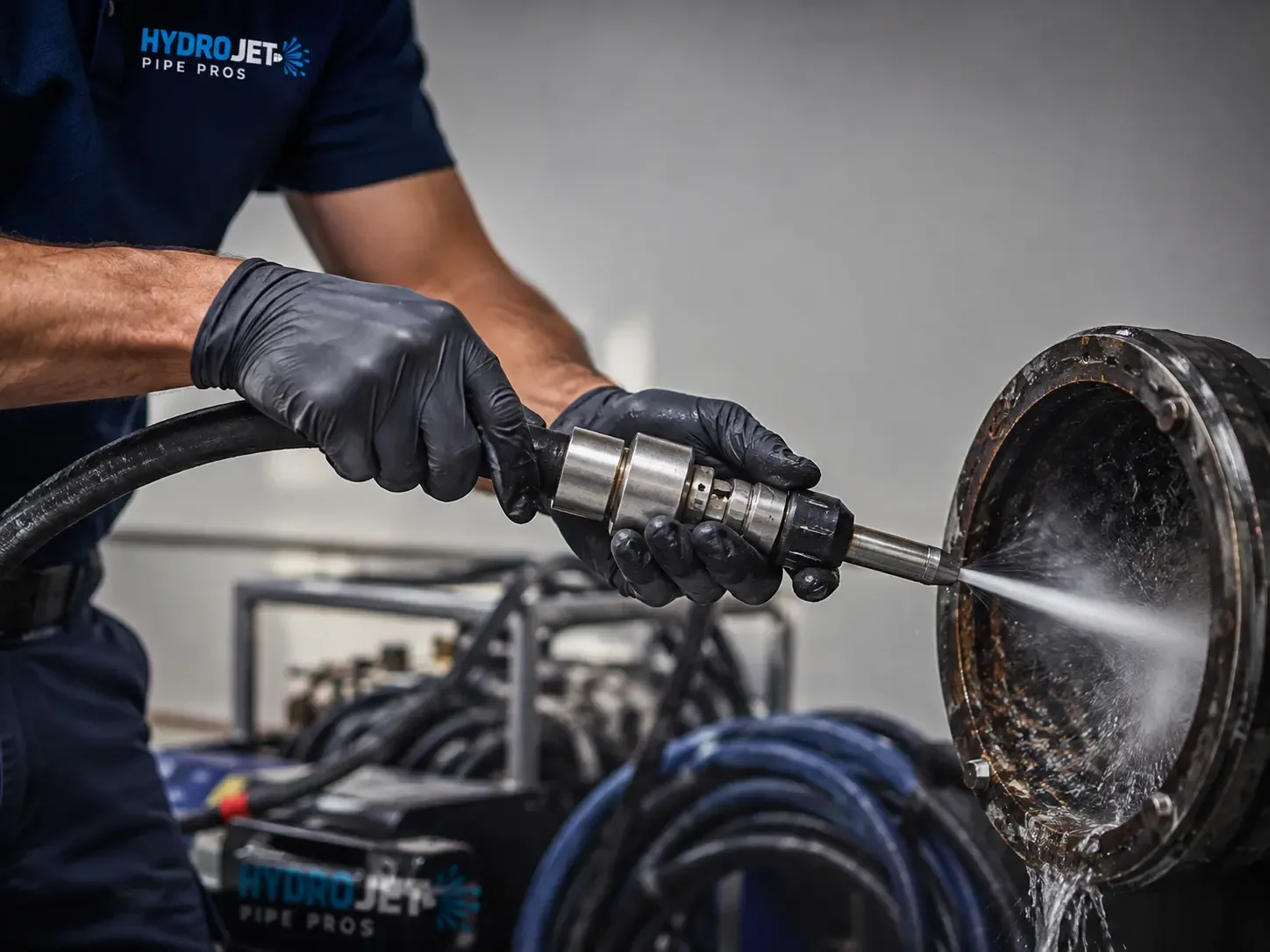 Hydro Jet Pipe Descaling in Valley Spring, TX